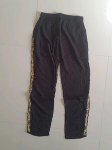 Black And Embroidered Co-Ord Set