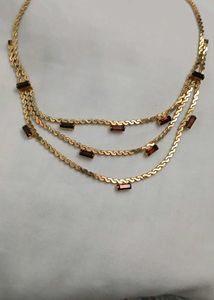 Gold-tone Layered Necklace