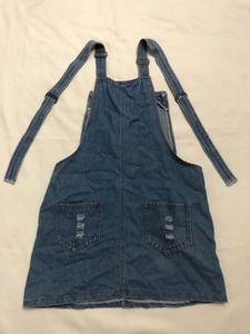 Denim Overall Dress