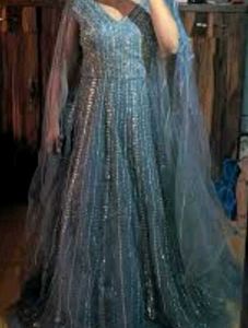 🔥Wedding Gown Engagement Party Wear designer 🔥💙