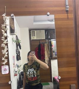 Camo &#34;Go For The Best&#34; Tee