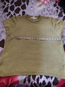 Stylish Olive Green Knitted Top 💚