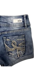 y2k Distressed Denim Shorts