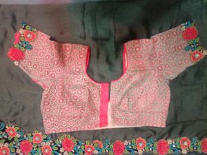 Embroidered Floral saree