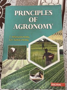 PRINCIPLES OF AGRONOMY