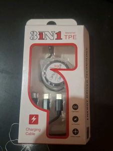 3 in 1 Charging Cable