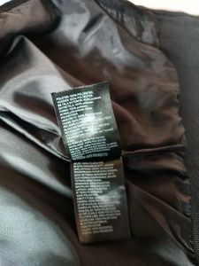 H&amp;M Stylish Black Bomber Jacket Size Small