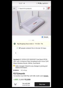 5g SyRotech Wifi Extender Router