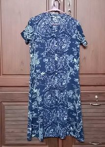 Printed Short Sleeve Dress