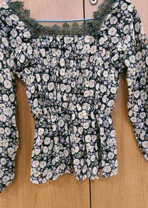 Summer Floral Top