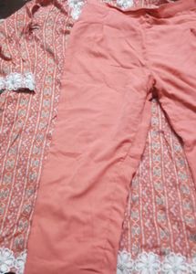 Beautiful Peach Cord Set