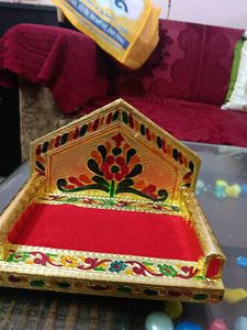 krishna ji bed .... singhasan # combo of 2