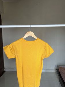 Yellow 'Always Focused' T-Shirt