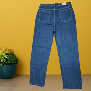 women dark blue jeans size 34 (O-8)