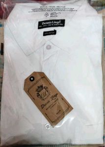 Free Gift With Premium Pure Cotton White Shirt
