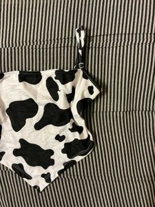 Cow Print Cami Top