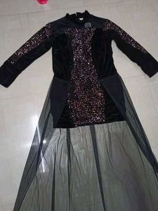 Bodycon High Low Sequin Dress