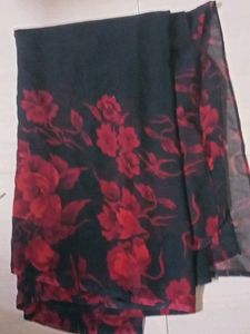 Elegant Floral Saree