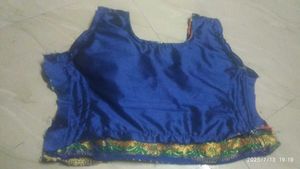 Vintage Blue &amp; Gold Sequin Co-ord Set