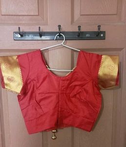 Stitched Blouse With Saree (Function Party Wedding