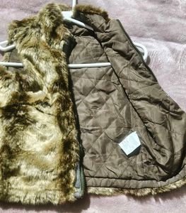 korean Faux Fur Vest - Stylish and Warm