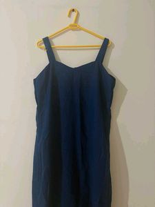 Navy Blue Casual Mini Dress