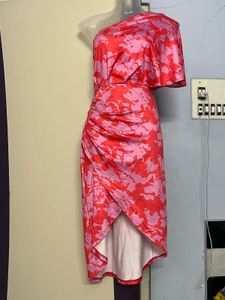 Pintrest Pink One Shoulder Piece