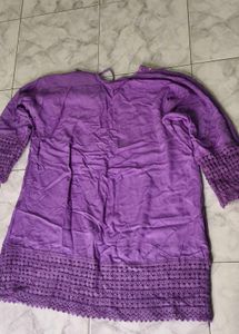 Soft Lavender Kurta – Graceful &amp; Elegant