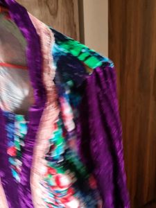 Colorful Velvet Jacket