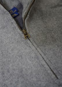 Ralph Lauren Grey half zipper