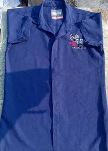 Red and blue Casual Shirt