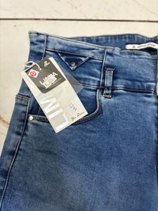 Wide Leg Denim Jeans