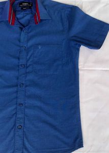 Stylish Blue Men's Shirt