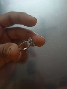 Italian pur Silver 925 Ring with Crystals💕