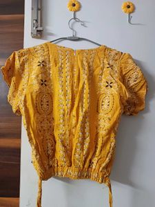 Boho Chic Mustard Co-Ord Set