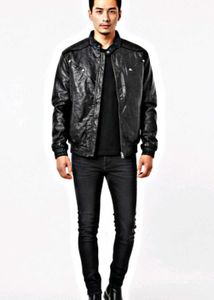 Stylish Black Leather Jacket