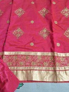 Pink Embroidered Salwar Kameez Suit