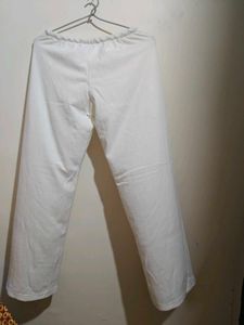 H&amp;M White Trousers - EUR XS