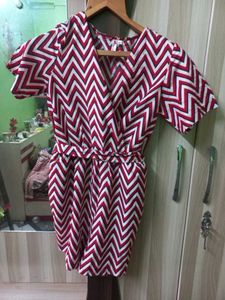 Chevron Print Top