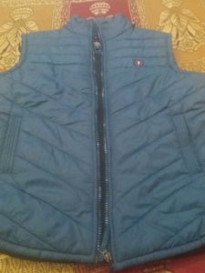 Blue Puffer Vest - Size XL New