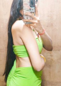 Lime Green Two-Piece Set