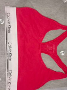 Calvin Klein Red Bra