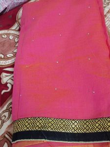 Elegant Pink Saree