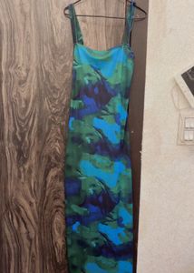 This Is A Floral Green  Long maxi from NEWME,