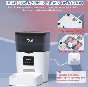 Qpets® 3L Wi-Fi Dog Cat Feeder Automatic