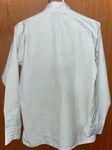 Tailored White Full Seleves Shirt