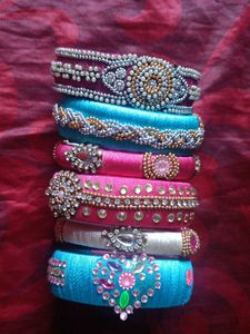 Quilling Art Hand Craft Bangles