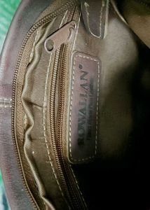 Rowallan Leather Crossbody Bag