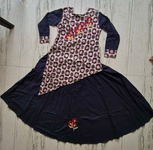 Beautiful Cotton Long Gown