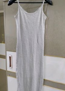 Combo Of Grey Shrug &amp; Bodycon Dress